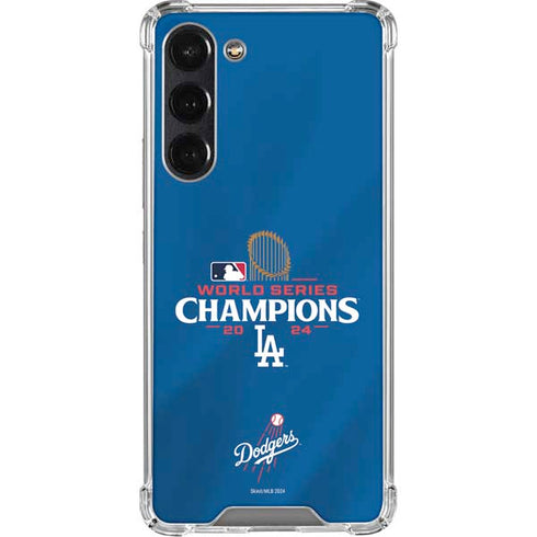 2024 World Series Champions Los Angeles Dodgers Galaxy S23 Plus Clear Case